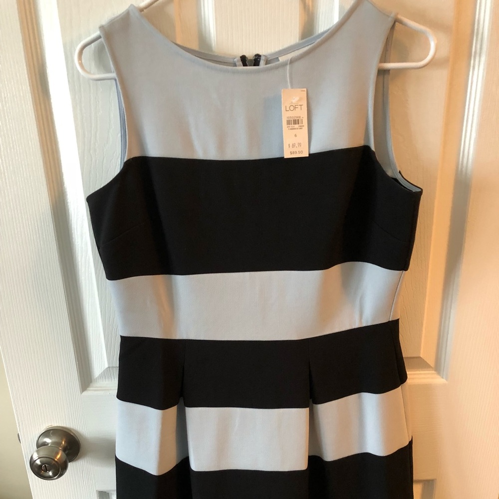 Loft stripped dress